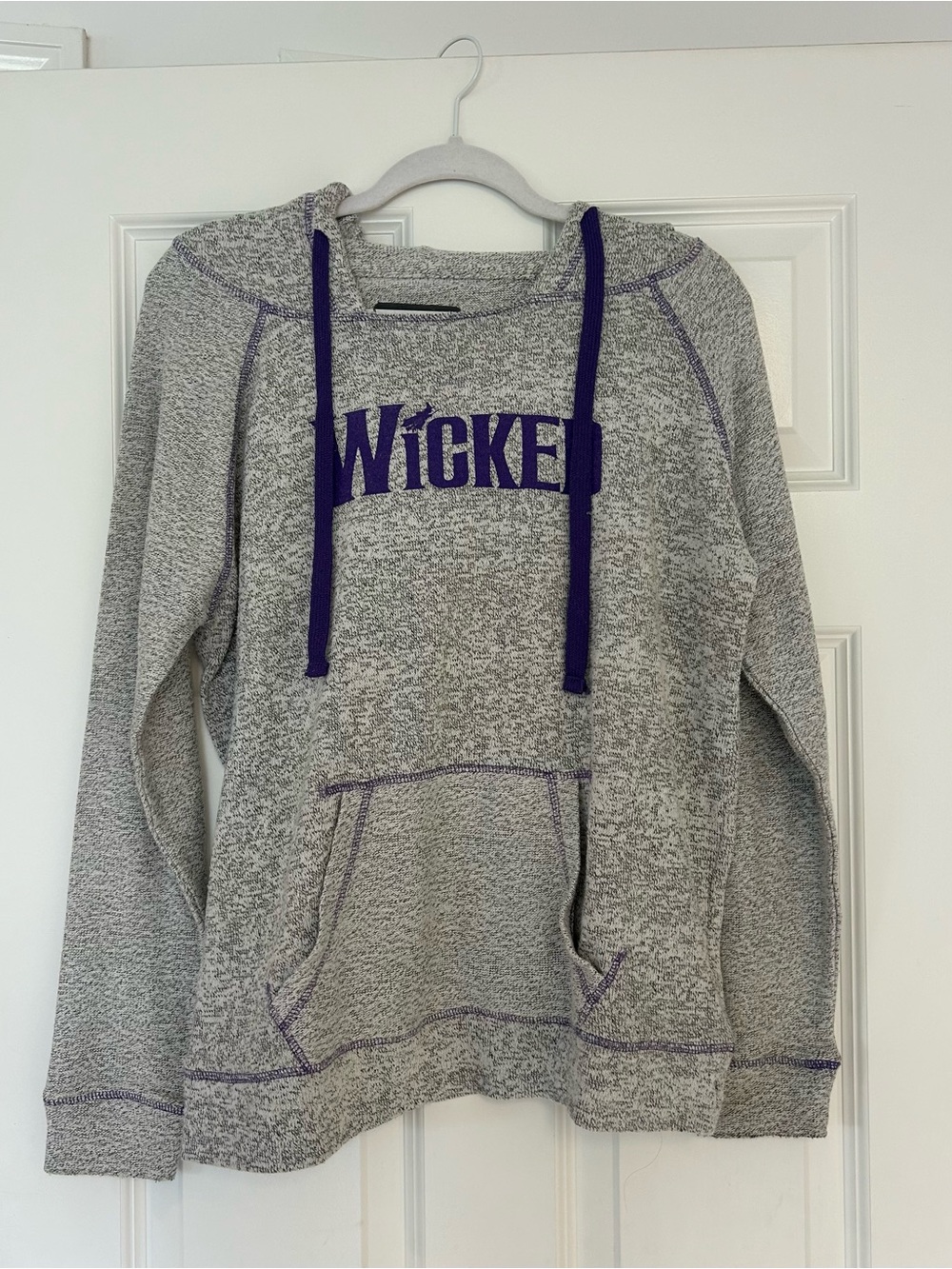 Heather Gray Wicked Pullover Hoodie